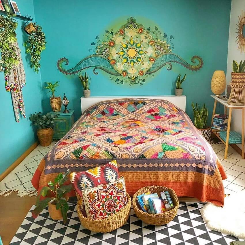 Boho chic living creative home decor ideas