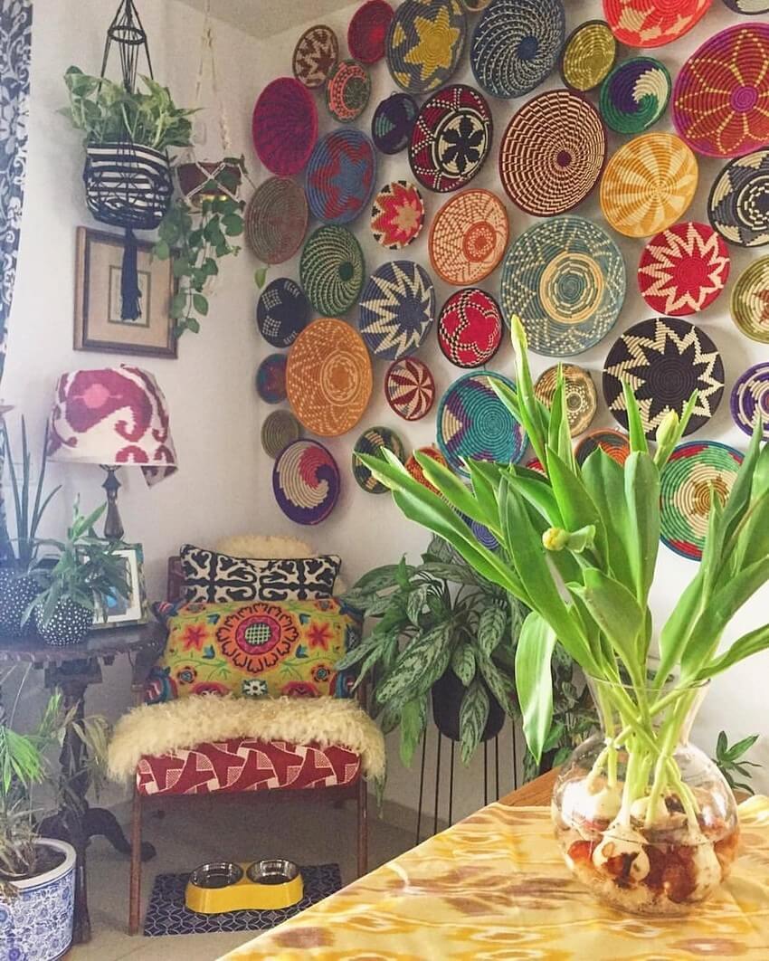 Boho chic living creative home decor ideas