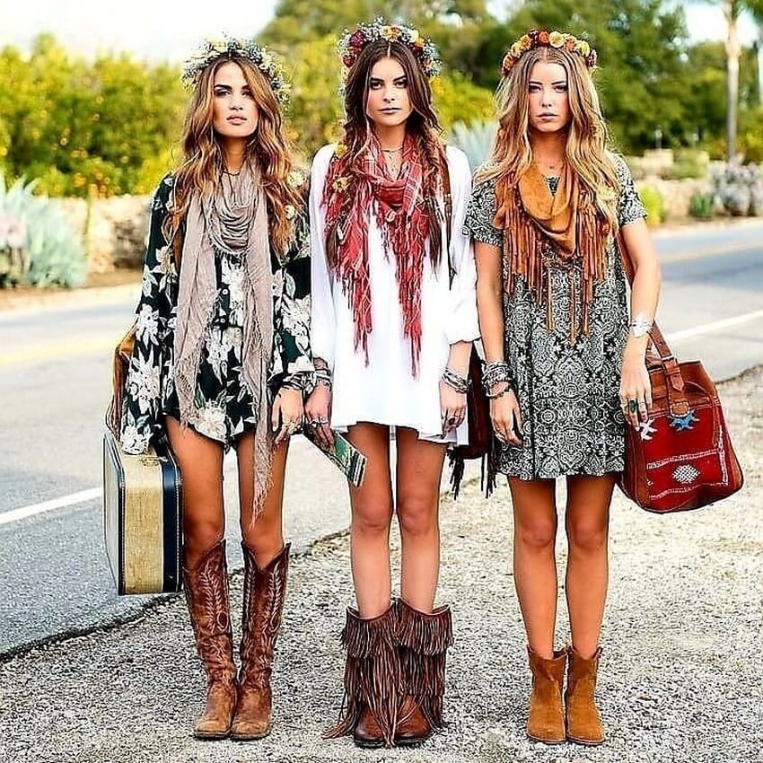 boho dressing