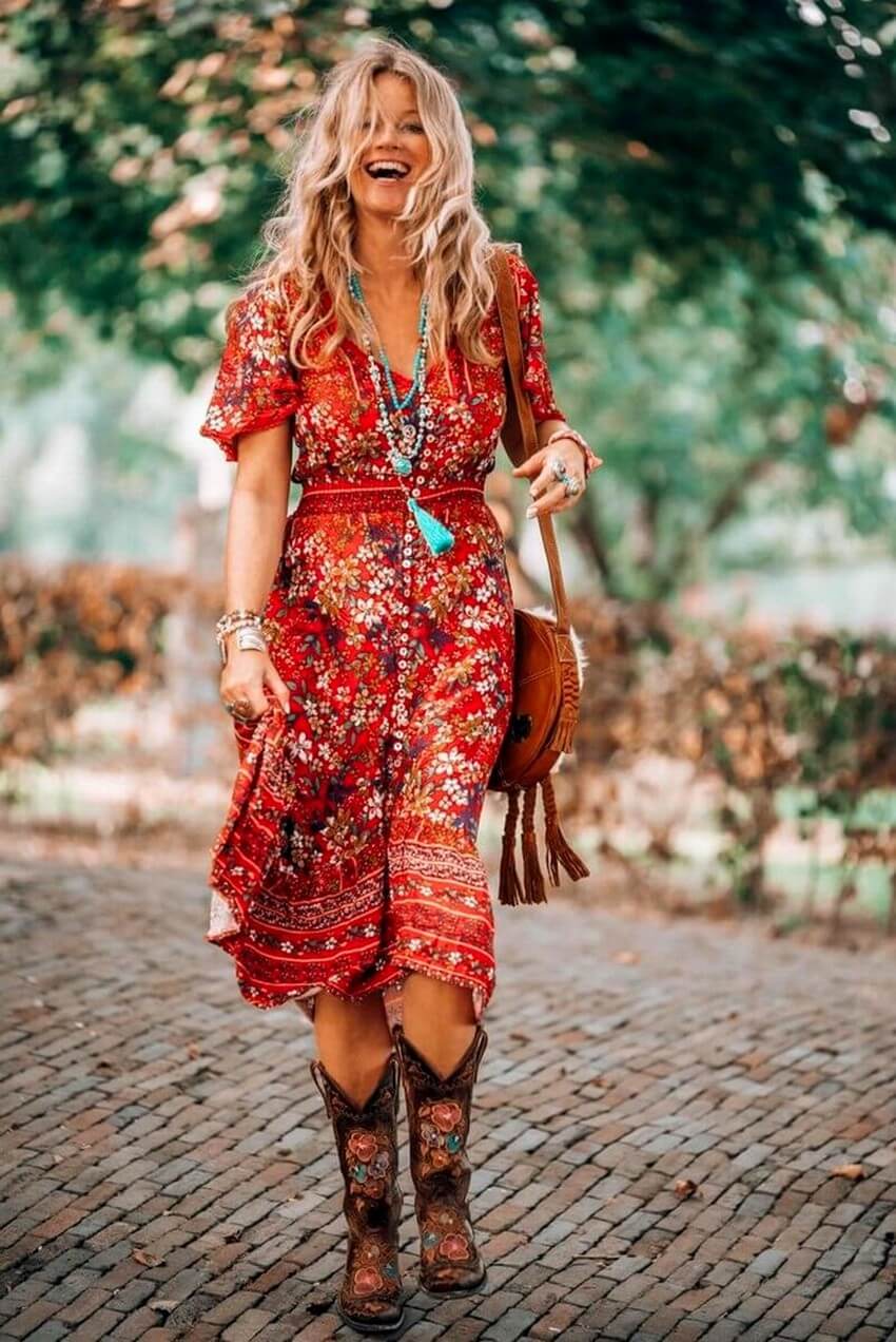 How To Look Fabulous In Bohemian Style Dresses? | Living Style Ideas