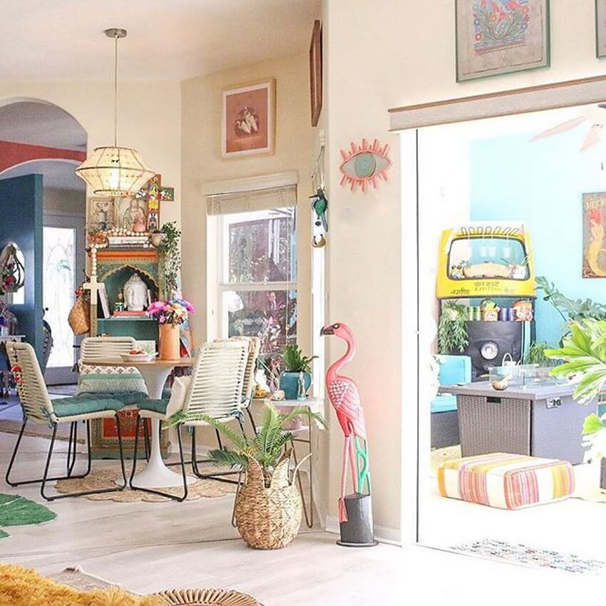 Bohemian Interior Decor Design Trend and Ideas