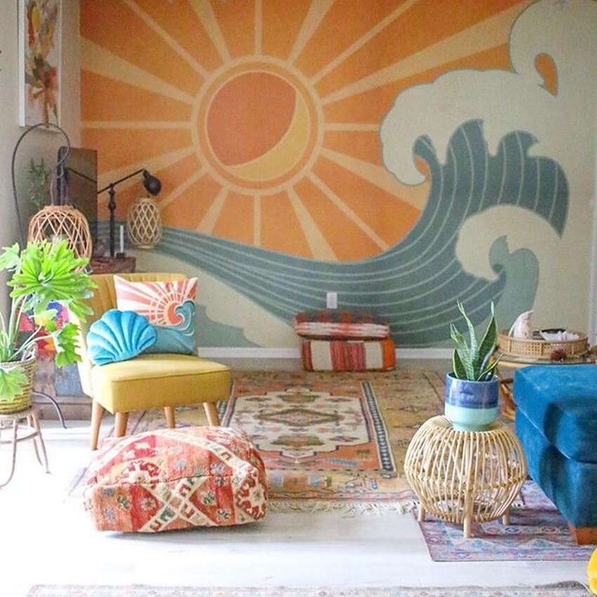 Bohemian Interior Decor Design Trend and Ideas