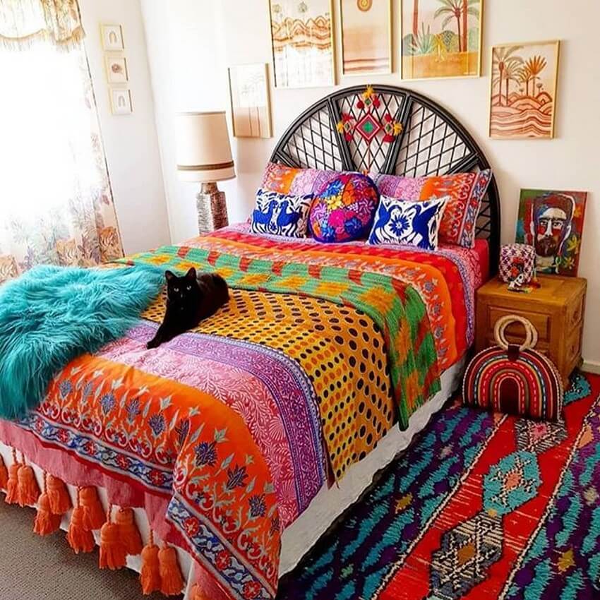 Bohemian Interior Decor Design Trend and Ideas