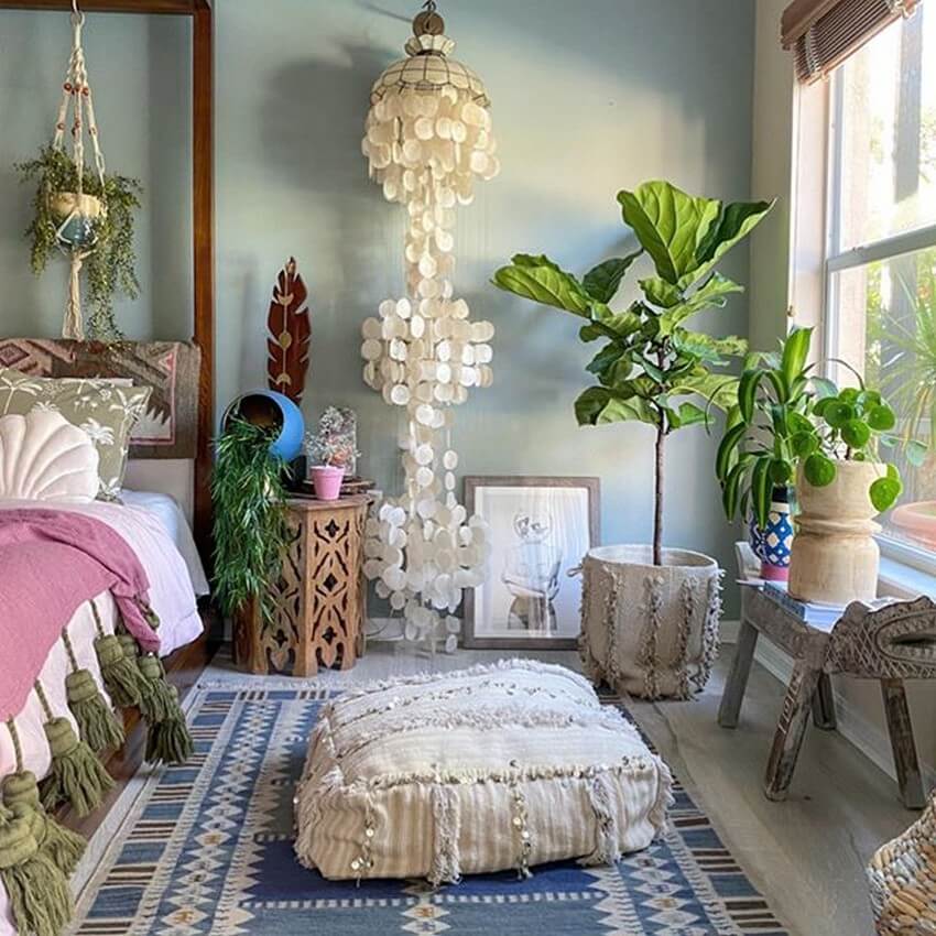 Bohemian Interior Decor Design Trend and Ideas