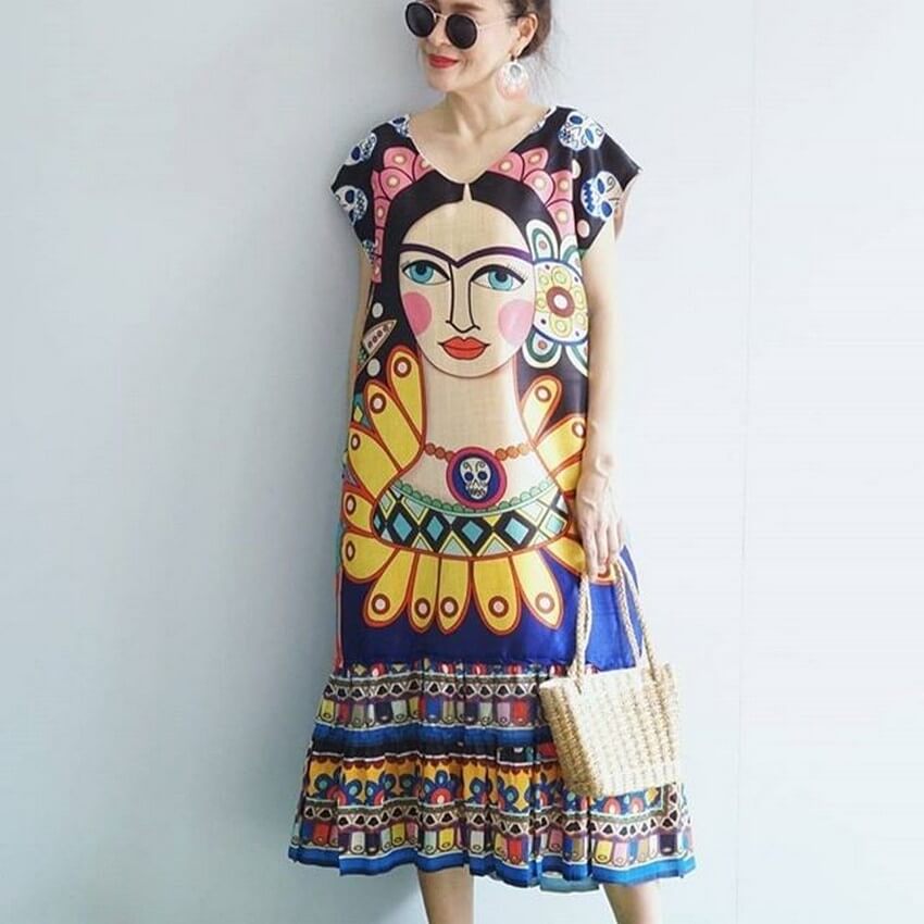 best bohemian clothes for the older woman