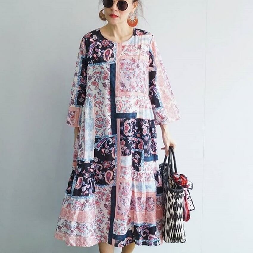 best bohemian clothes for the older woman