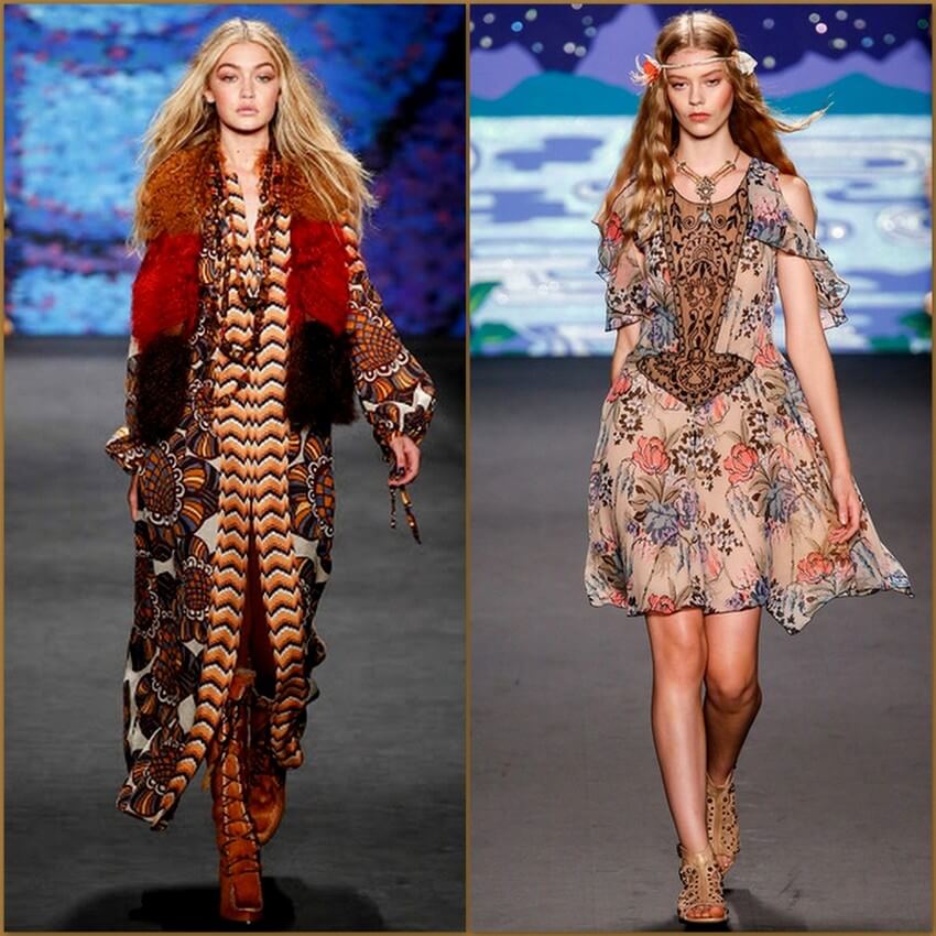 Bohemian style fashion trend 2020