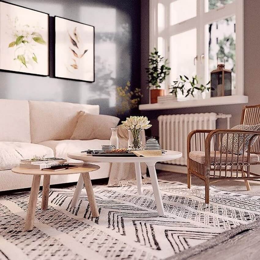 Interior boho chic decor bedroom ideas