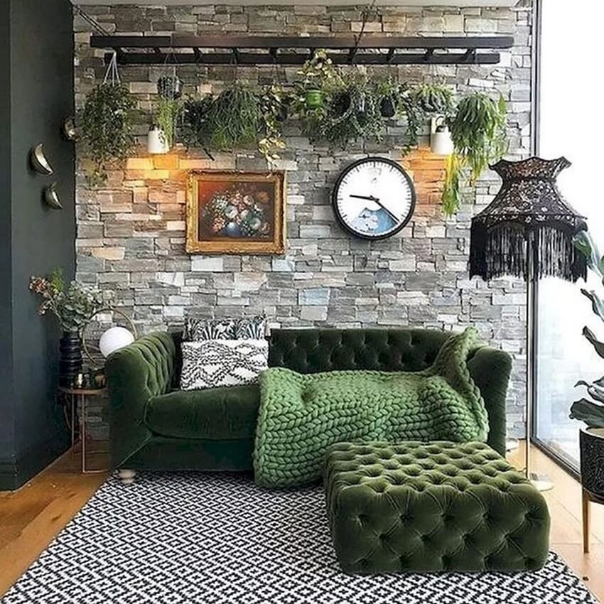 Interior boho chic decor bedroom ideas