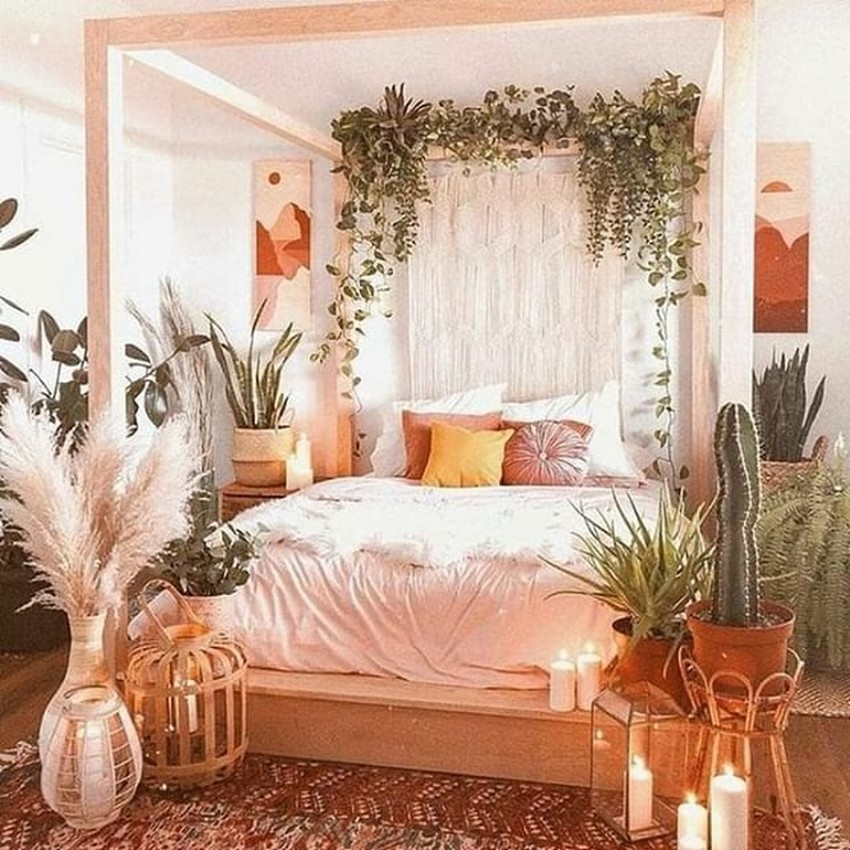 boho chic decor bedroom ideas