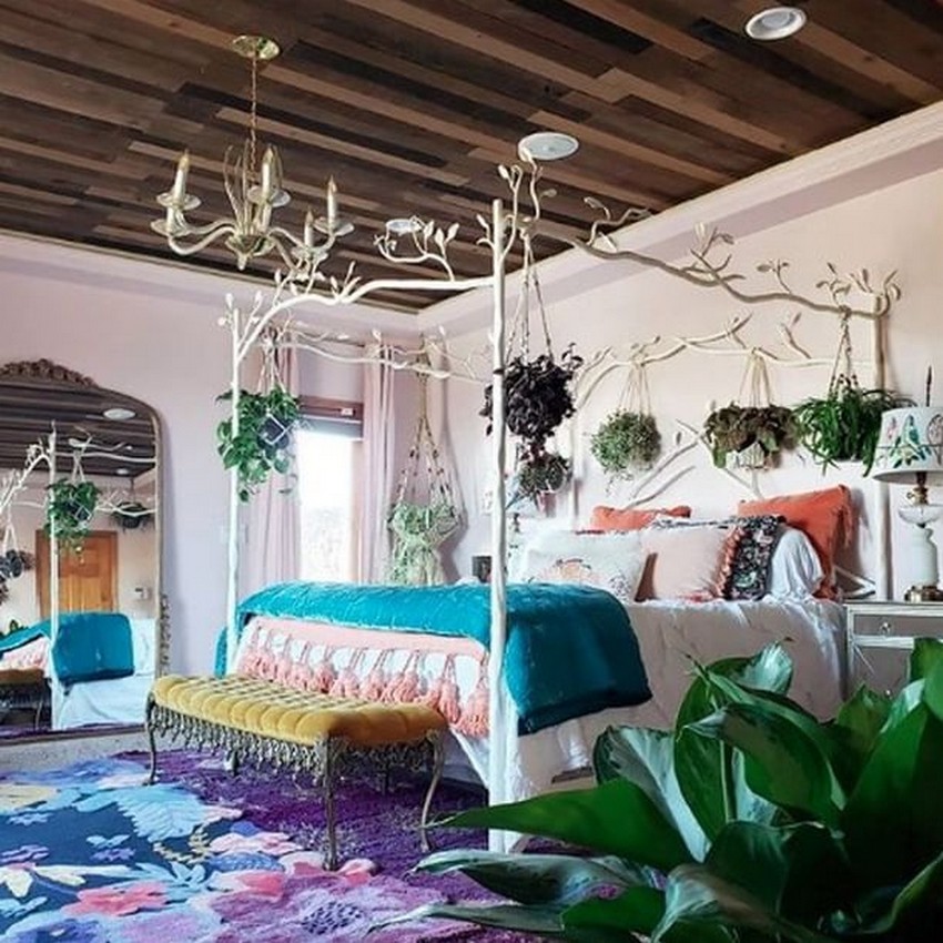 boho chic decor bedroom ideas