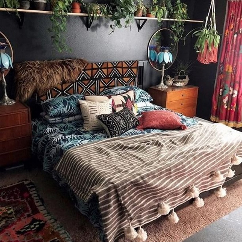 boho chic decor bedroom ideas