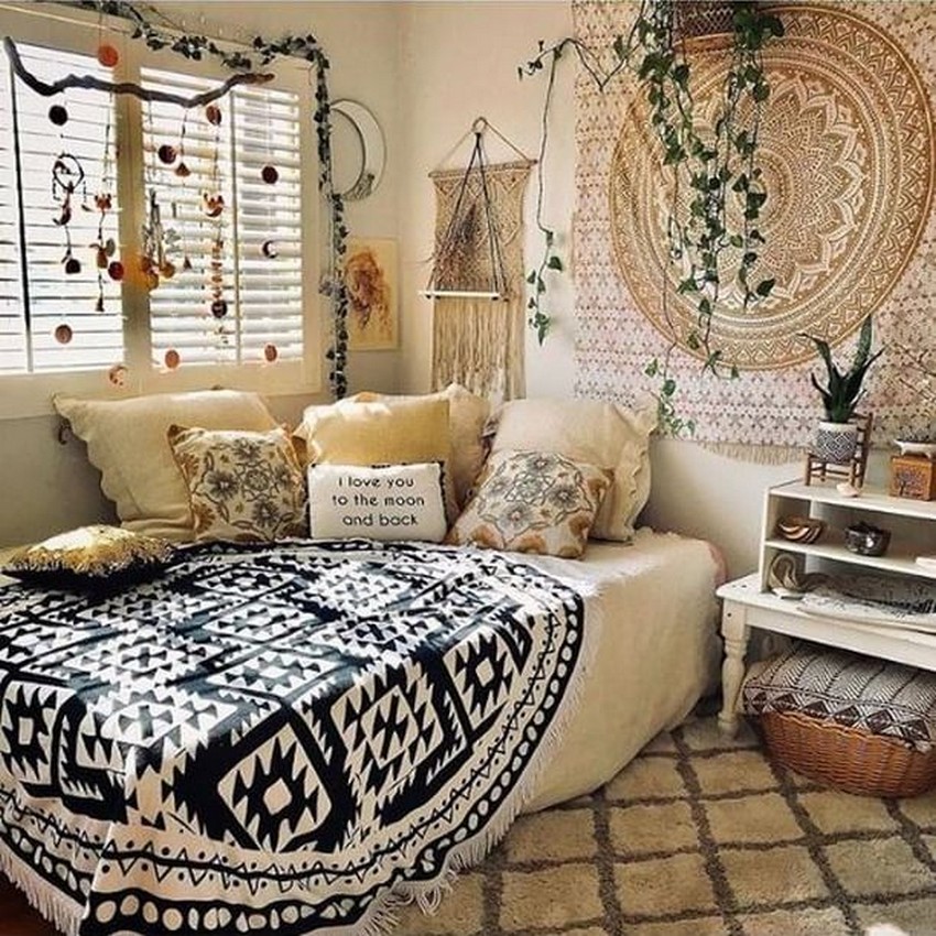 boho chic decor bedroom ideas