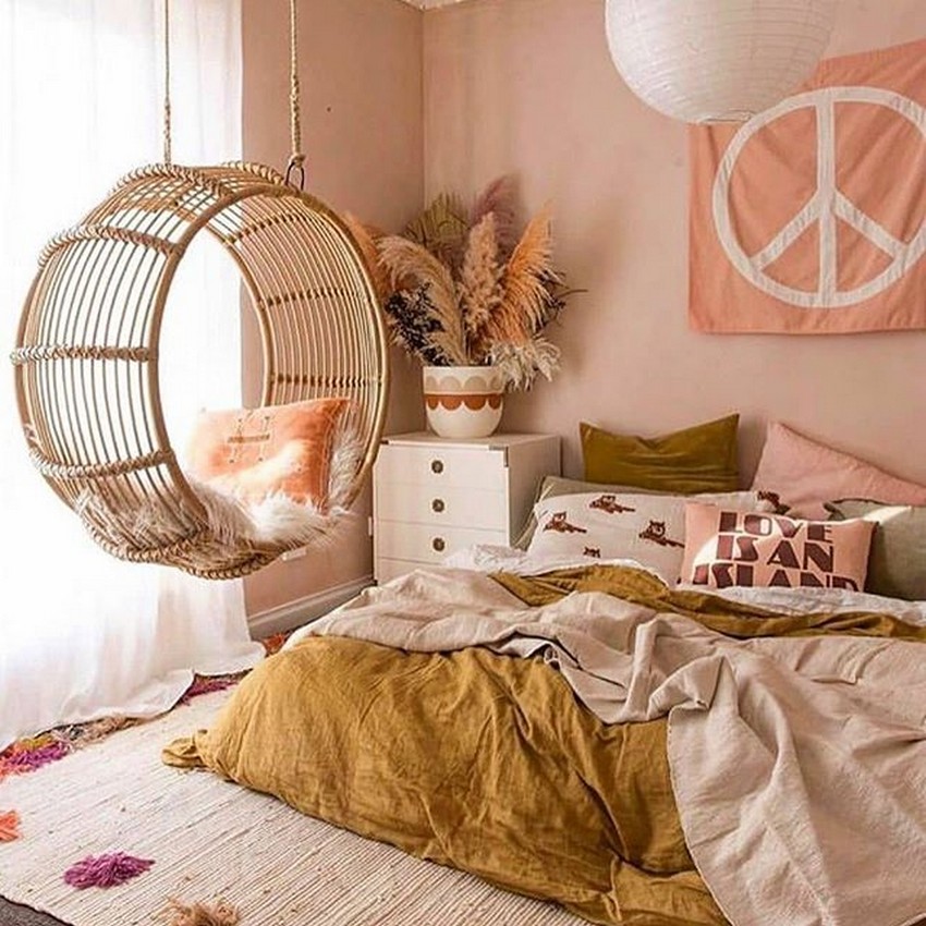 boho chic decor bedroom ideas