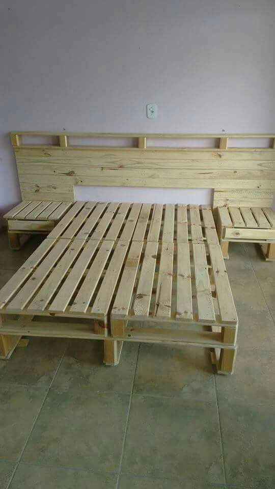How to create a pallet bed at home