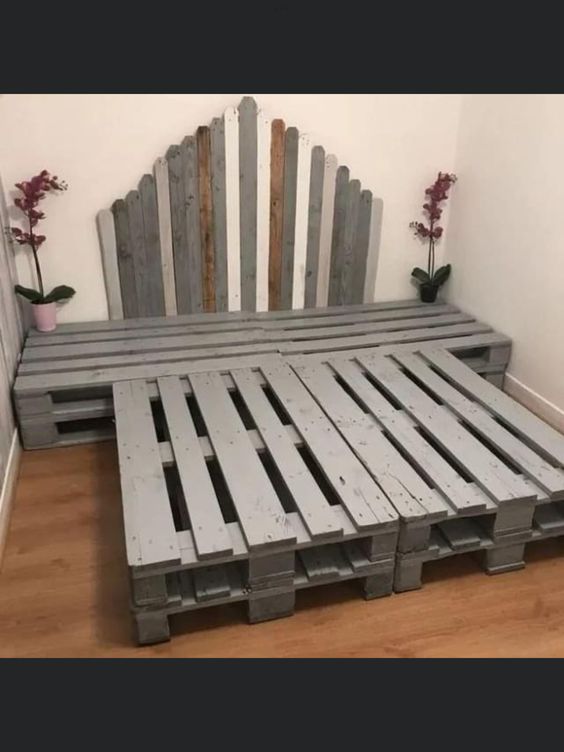 How to create a pallet bed at home