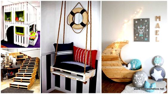 Creative Recycled Pallet Furniture Design Ideas