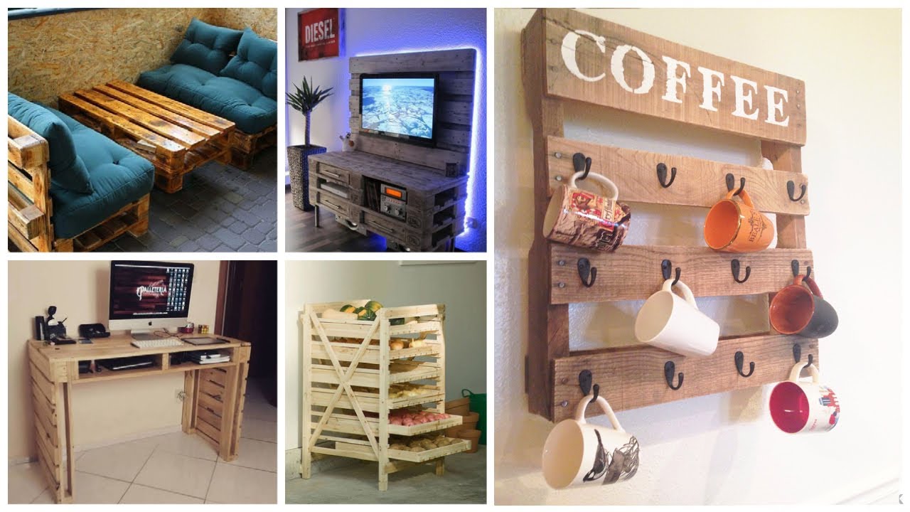 Creative Recycled Pallet Furniture Design Ideas